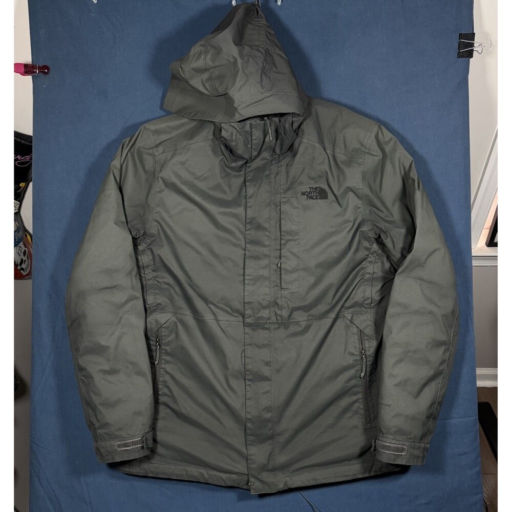 The North Face Altier Down Triclimate Men's Large 3 in 1 Jacket Gray A33PQ